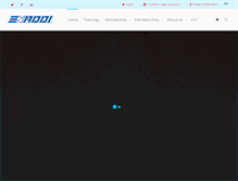 Tablet Screenshot of naddi.org